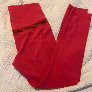 Lululemon pink leggings